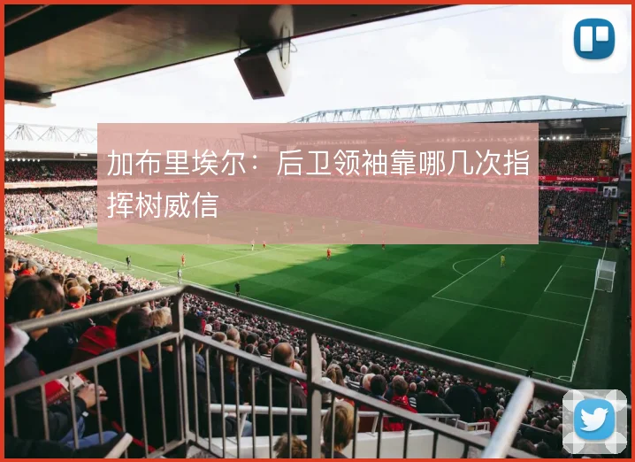 加布里埃尔:后卫领袖靠哪几次指挥树威信