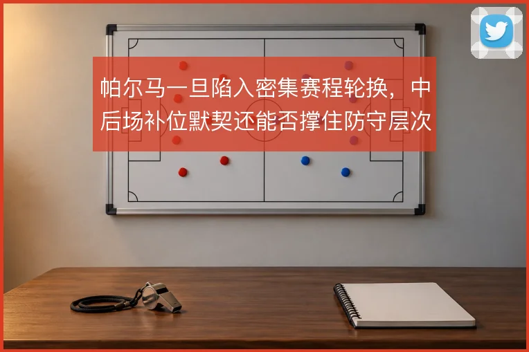 帕尔马一旦陷入密集赛程轮换,中后场补位默契还能否撑住防守层次