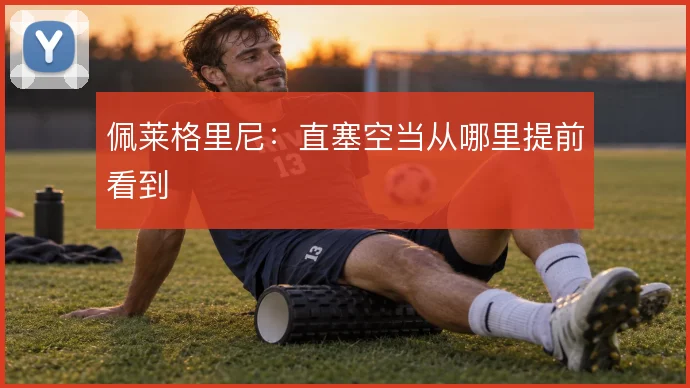 佩莱格里尼：直塞空当从哪里提前看到
